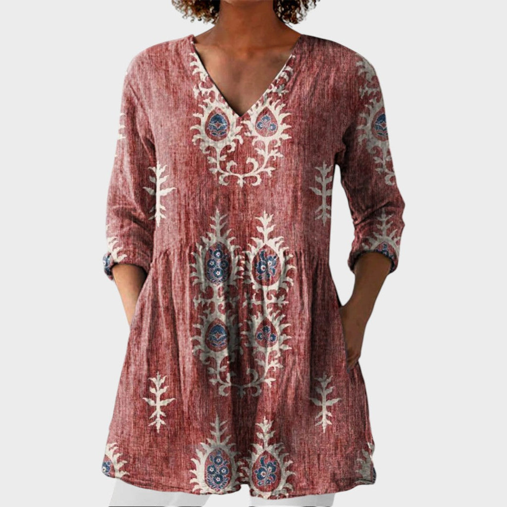 Elise boho long blouse – Bella Taylor - New York