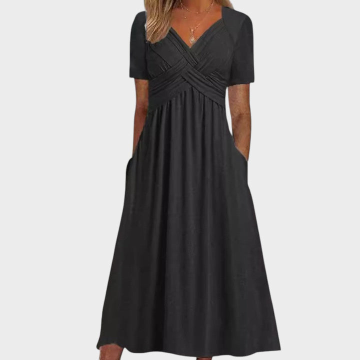 Eva | Casual Midi Dress