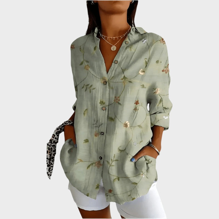 Floral | Cotton Shirt