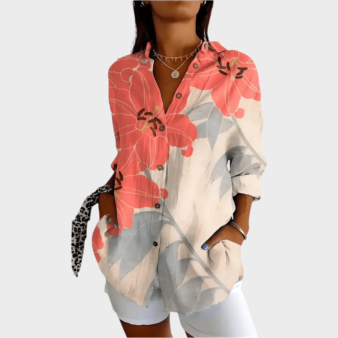 Floral | Cotton Shirt