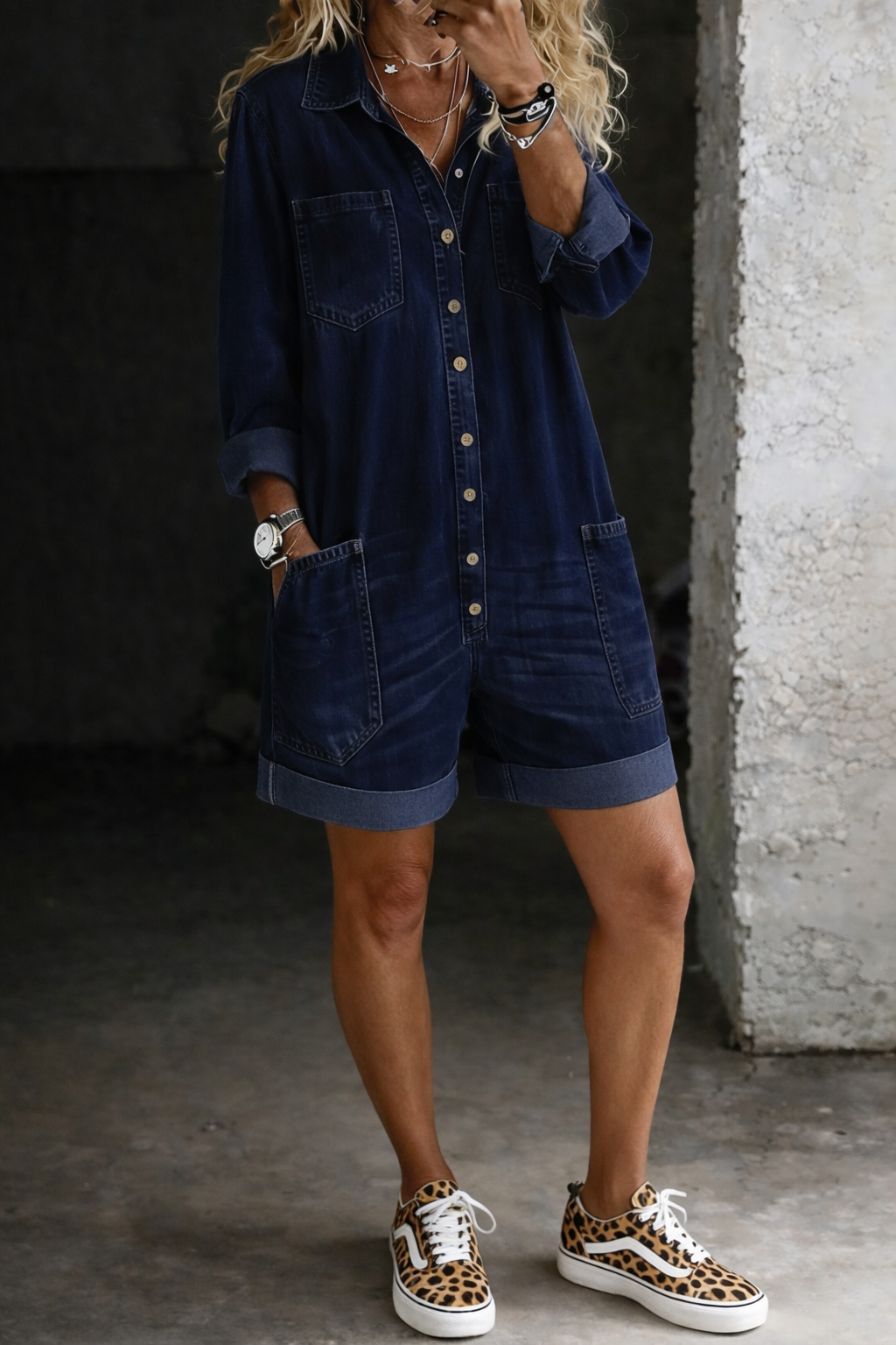 Nora Relaxed Short Jumpsuit – Bella Taylor - New York