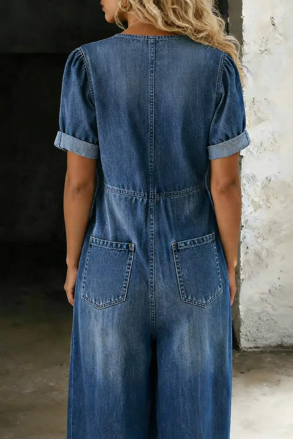 Maya V-Neck Jumpsuit – Bella Taylor - New York