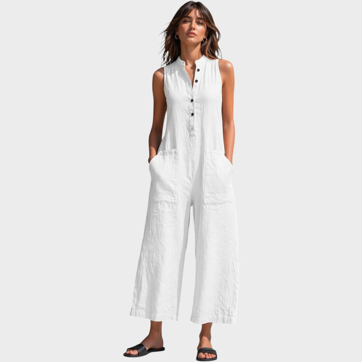 Nine | Elegant Sleeveless Jumpsuit