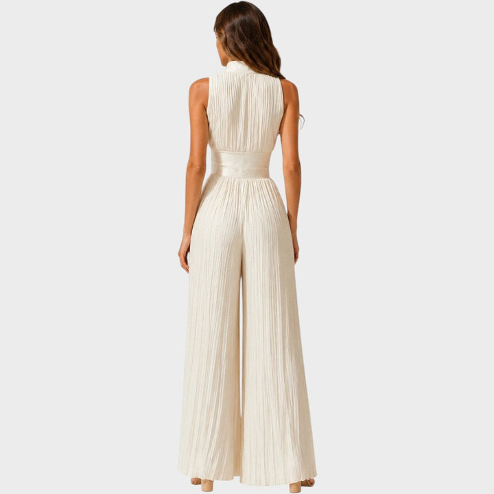 Mazarine | Elegant Jumpsuit with Zipper