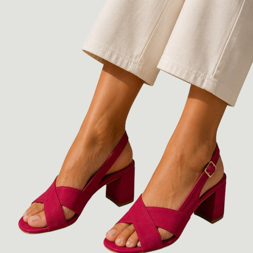 Celeste | Strappy Block Heel Sandals