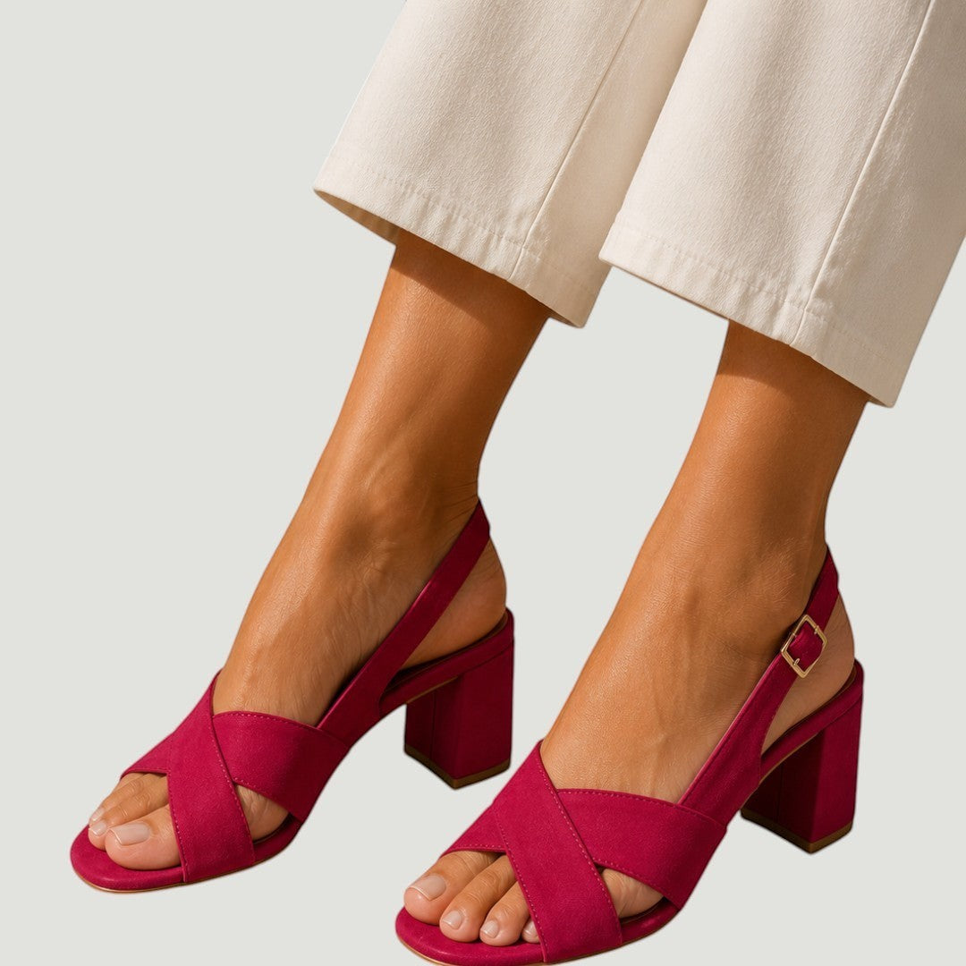 Celeste | Strappy Block Heel Sandals