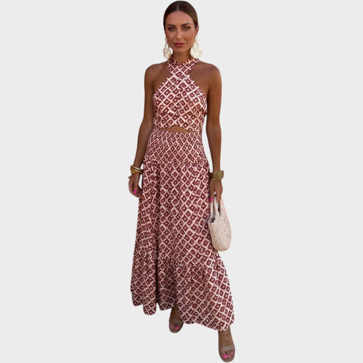 Prudence | Elegant Off-Shoulder Ensemble
