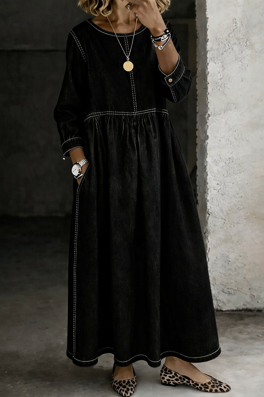 Melissa Long-Sleeve Dress – Bella Taylor - New York