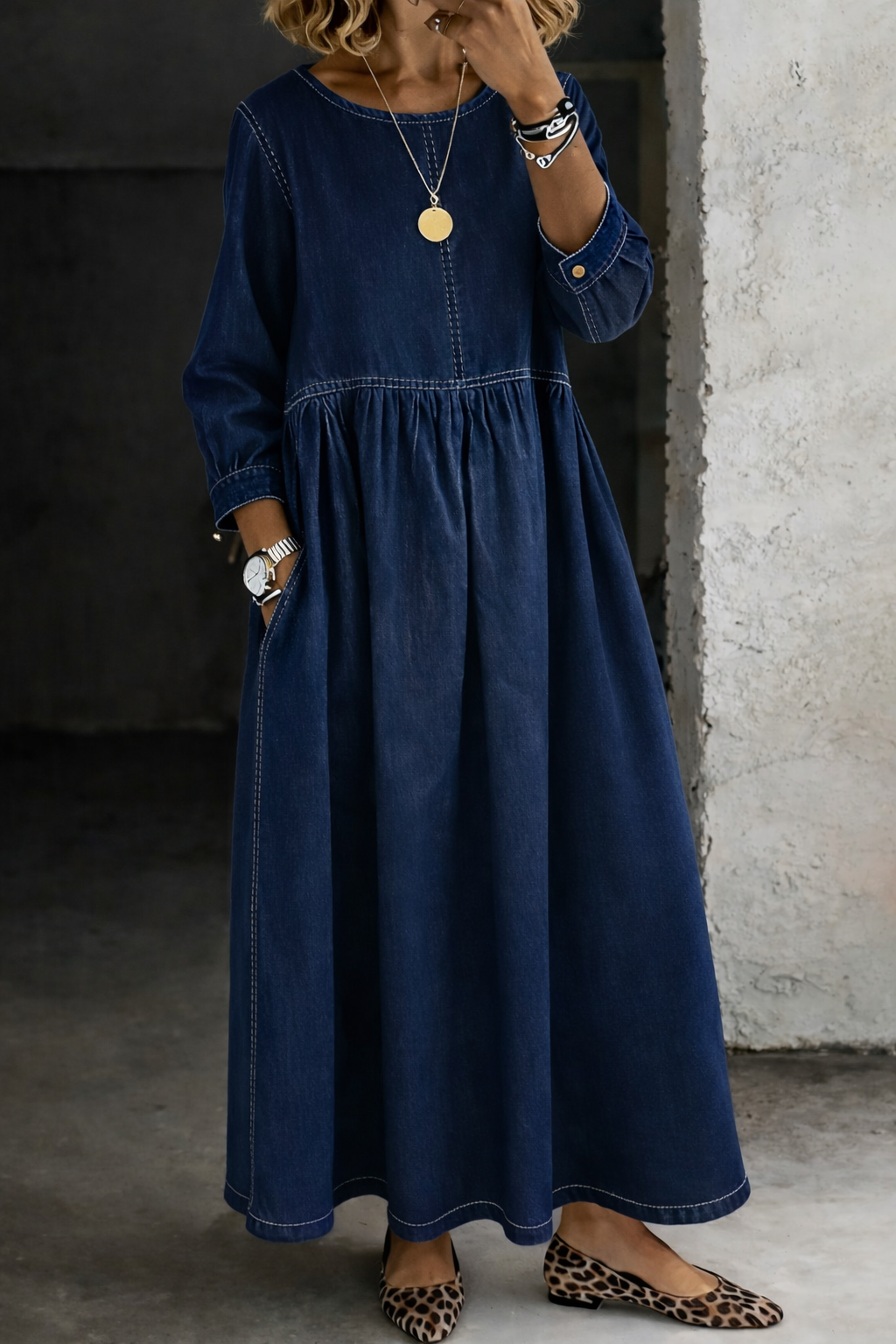 Melissa Long-Sleeve Dress – Bella Taylor - New York