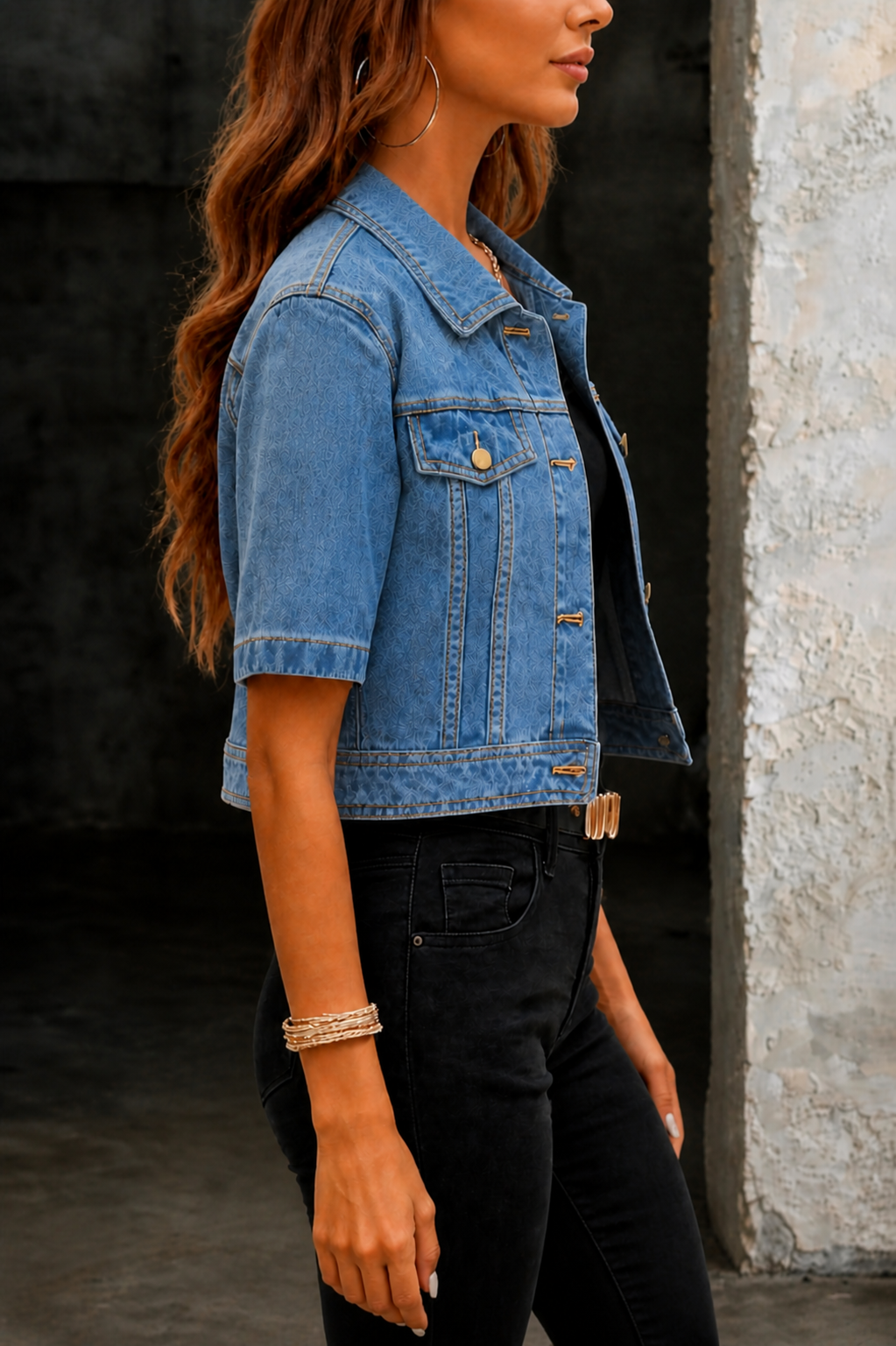 Jessica Short Denim Jacket – Bella Taylor - New York