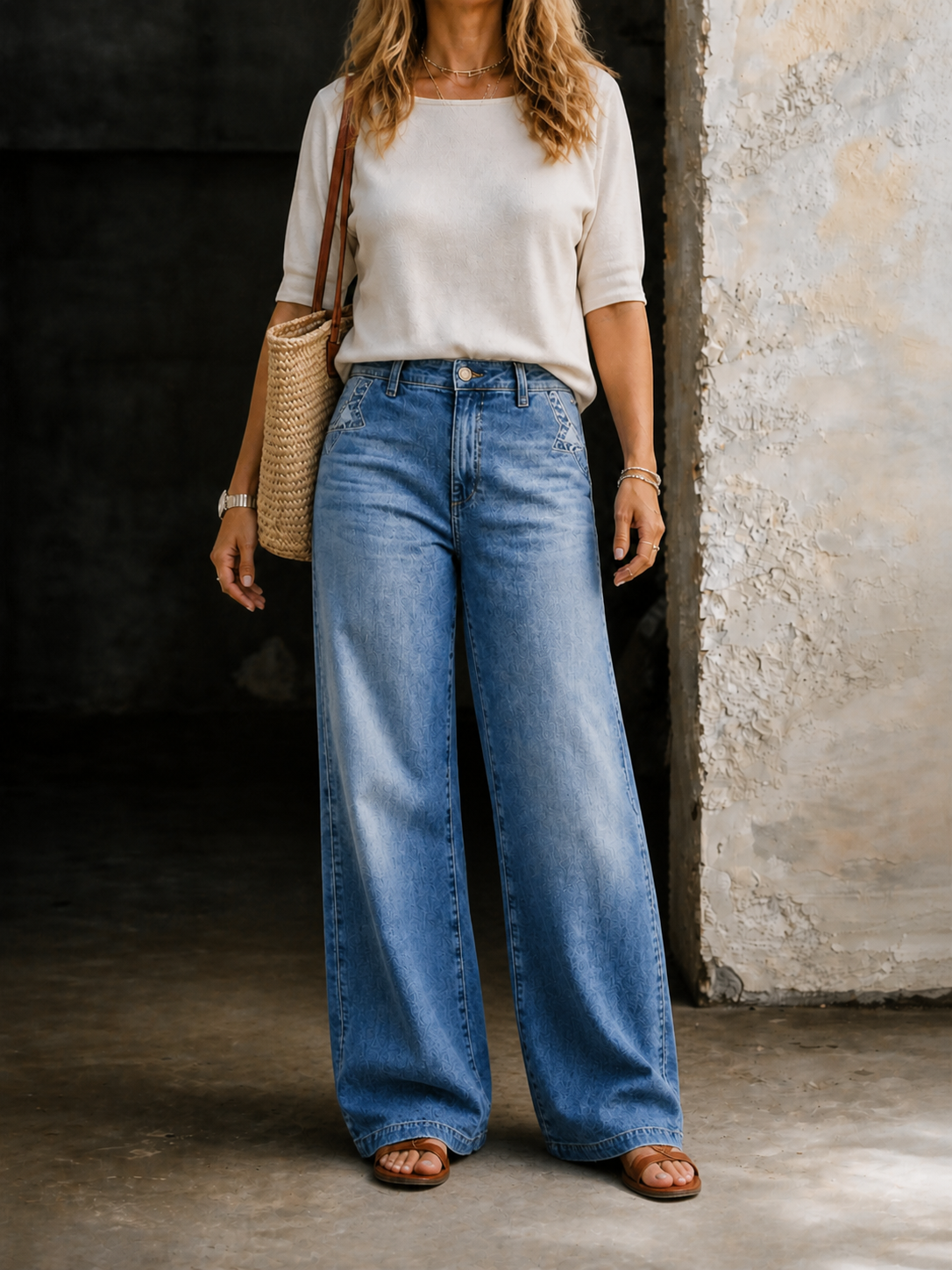 Madie High-Waisted Jeans – Bella Taylor - New York