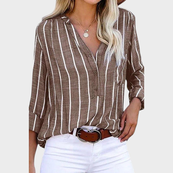 Débora | Striped Handmade Shirt