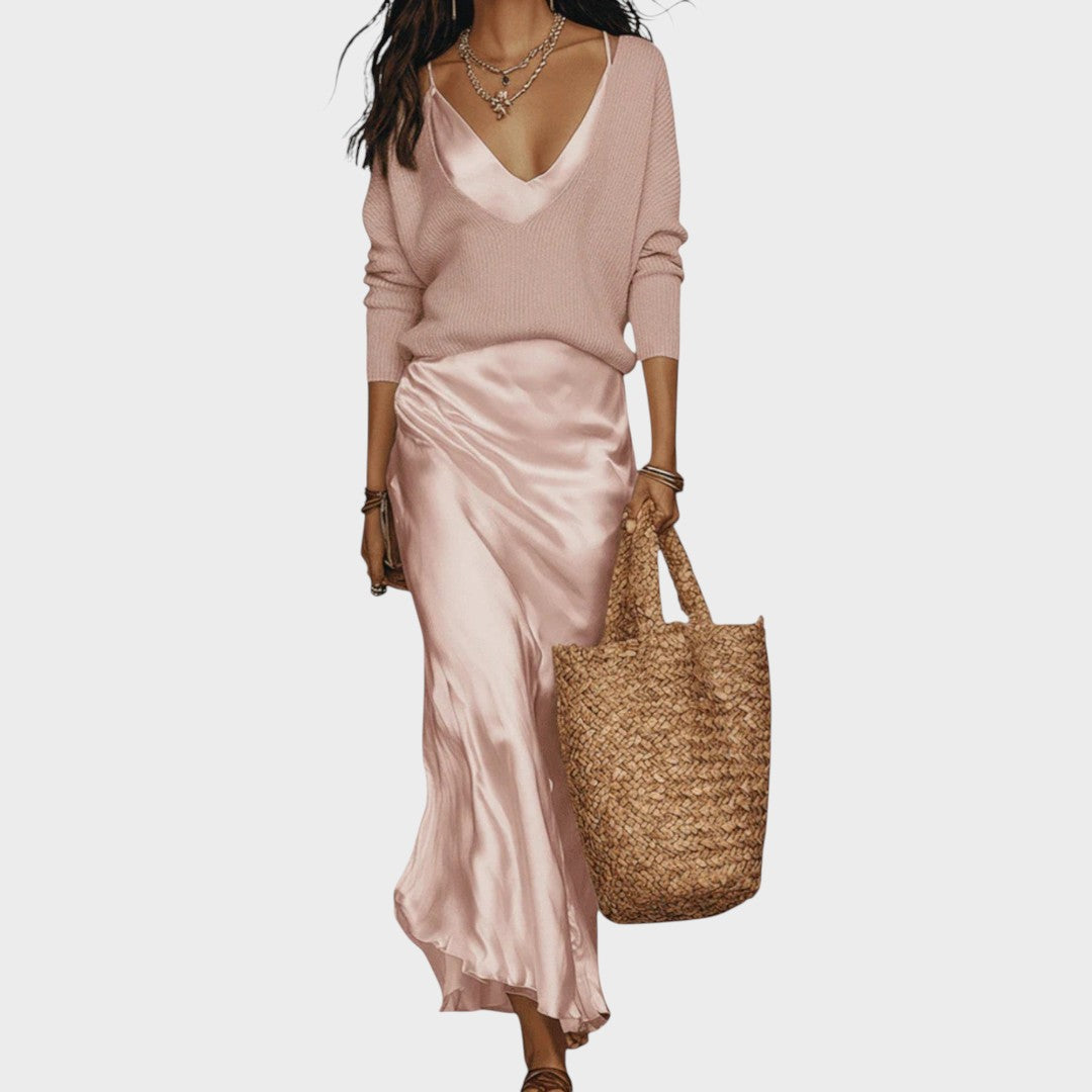 Chloe | Dress with Blouse