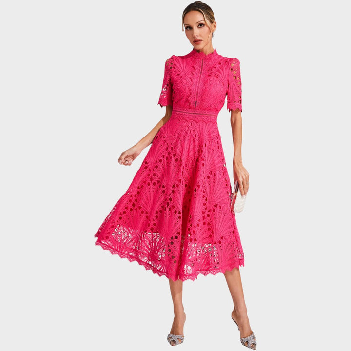 Carmen | Lace Midi Dress