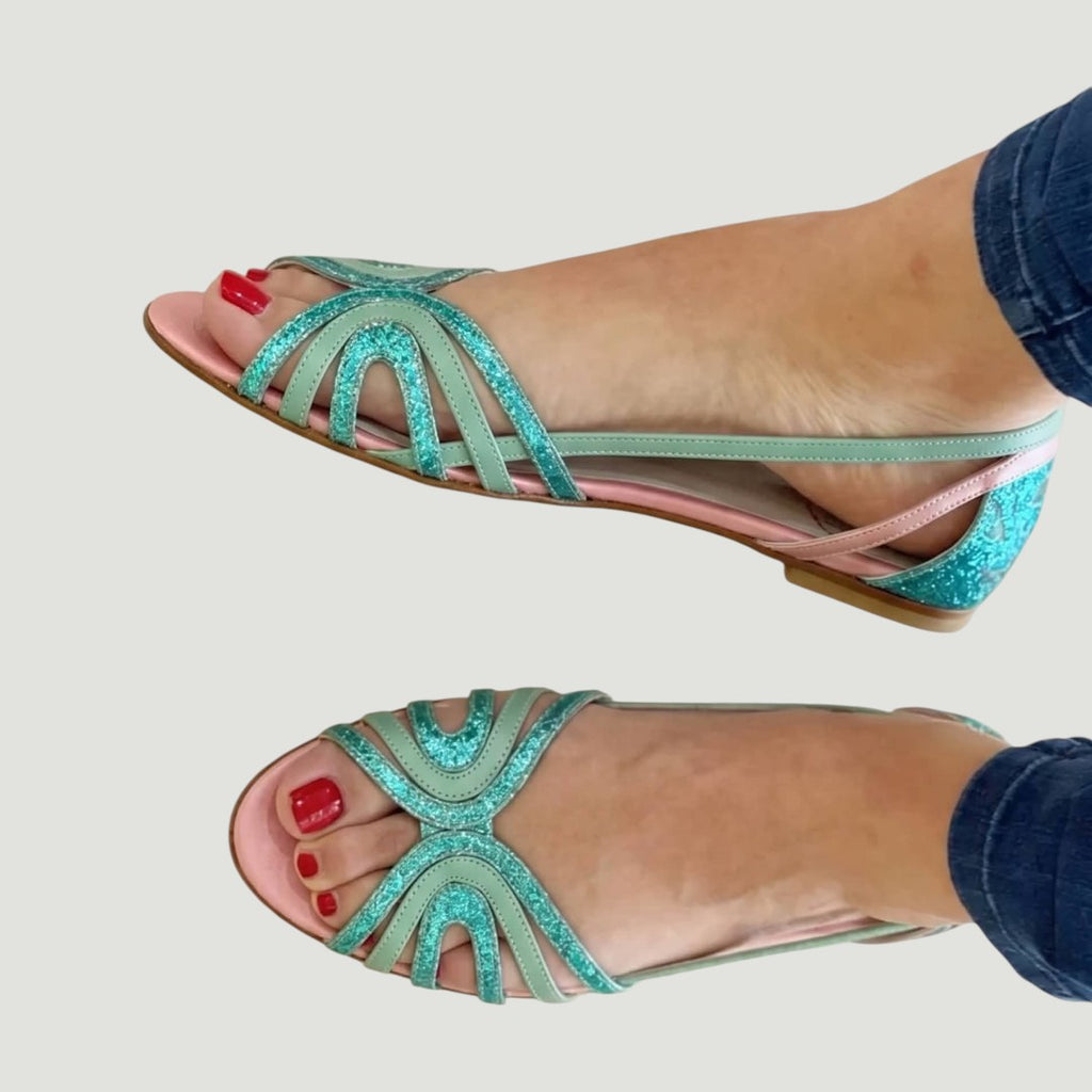 Eleonora | Golden Summer Sandals