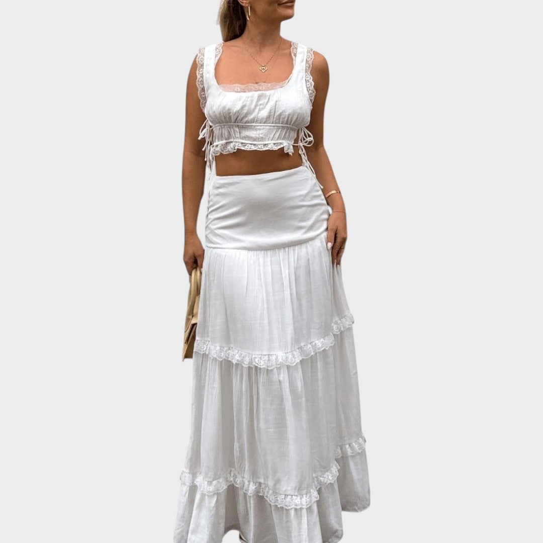 Charlotte | Skirt and top set