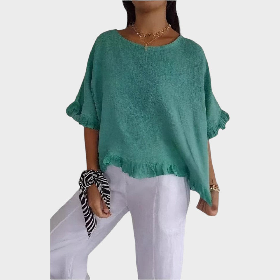 Esme | Top with ruffles and gathers