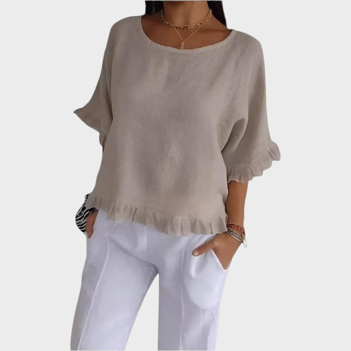 Esme | Top with ruffles and gathers