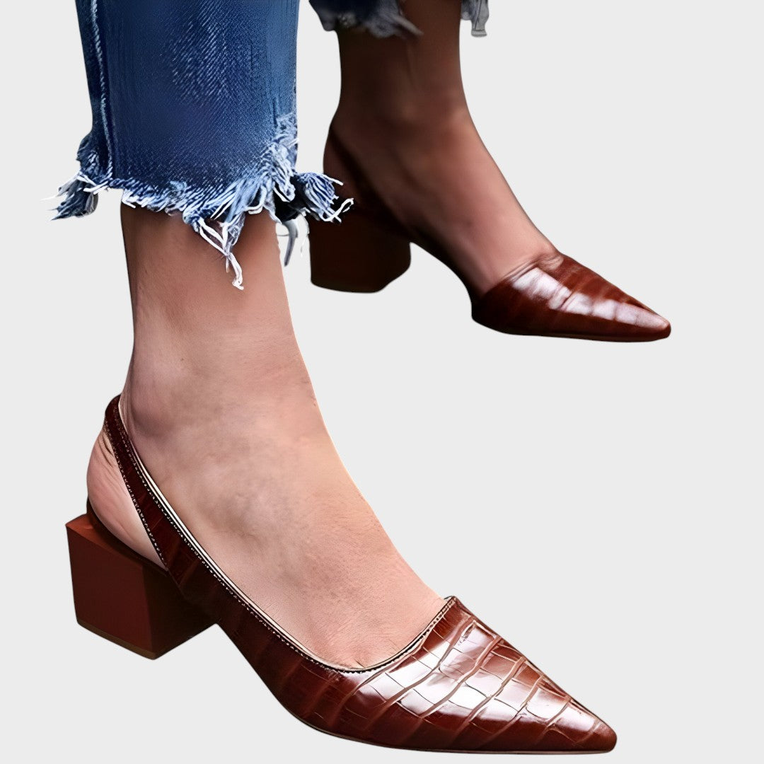 Mirela | Low-heeled sandals