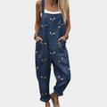 Laurel Printed Overalls for Women