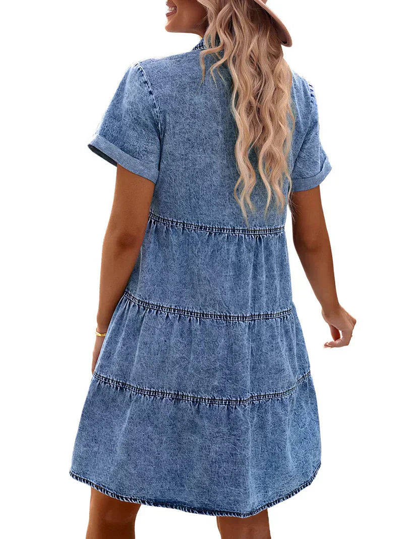 Jane Denim Shirt Dress – Bella Taylor - New York