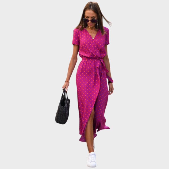 Amelie | Crossed Midi Dress