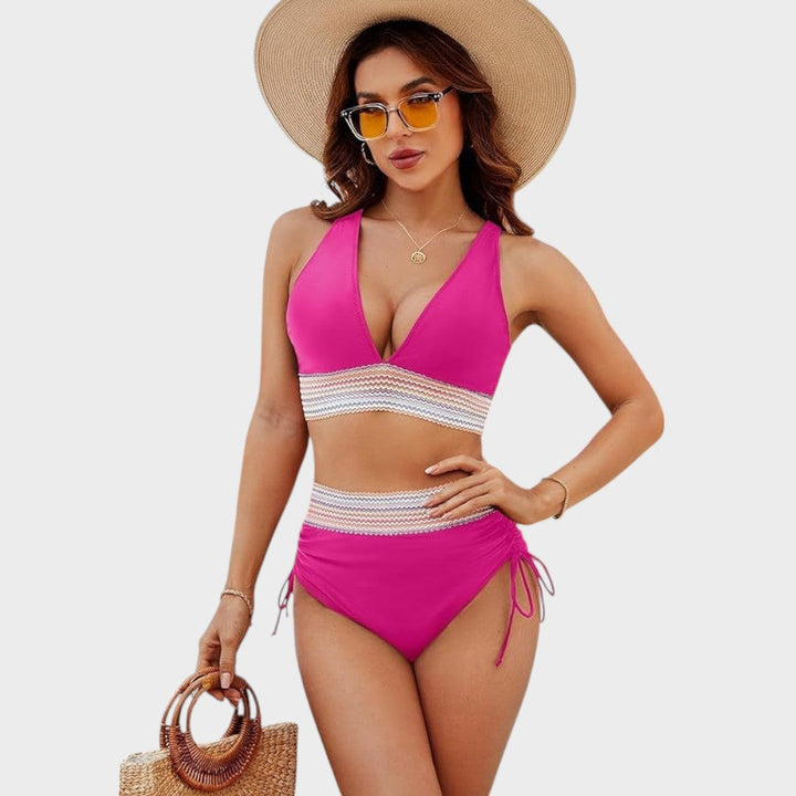 Celeste | High-Waisted Bikini Set