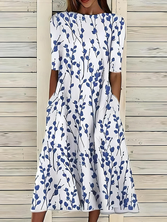 Caitriona | Coastal Bloom Maxi Dress