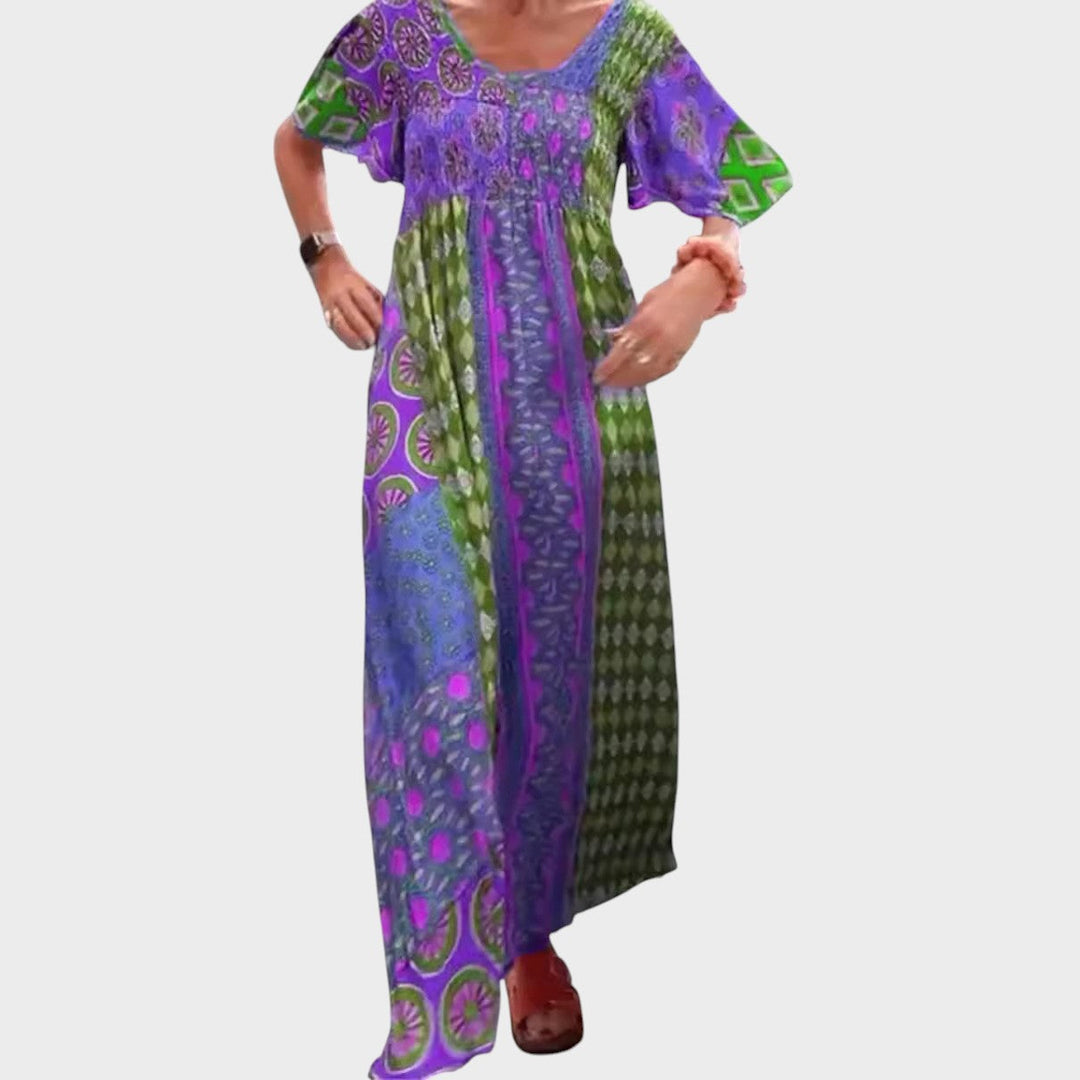 Jennie | Elegant Maxi Dress with Print
