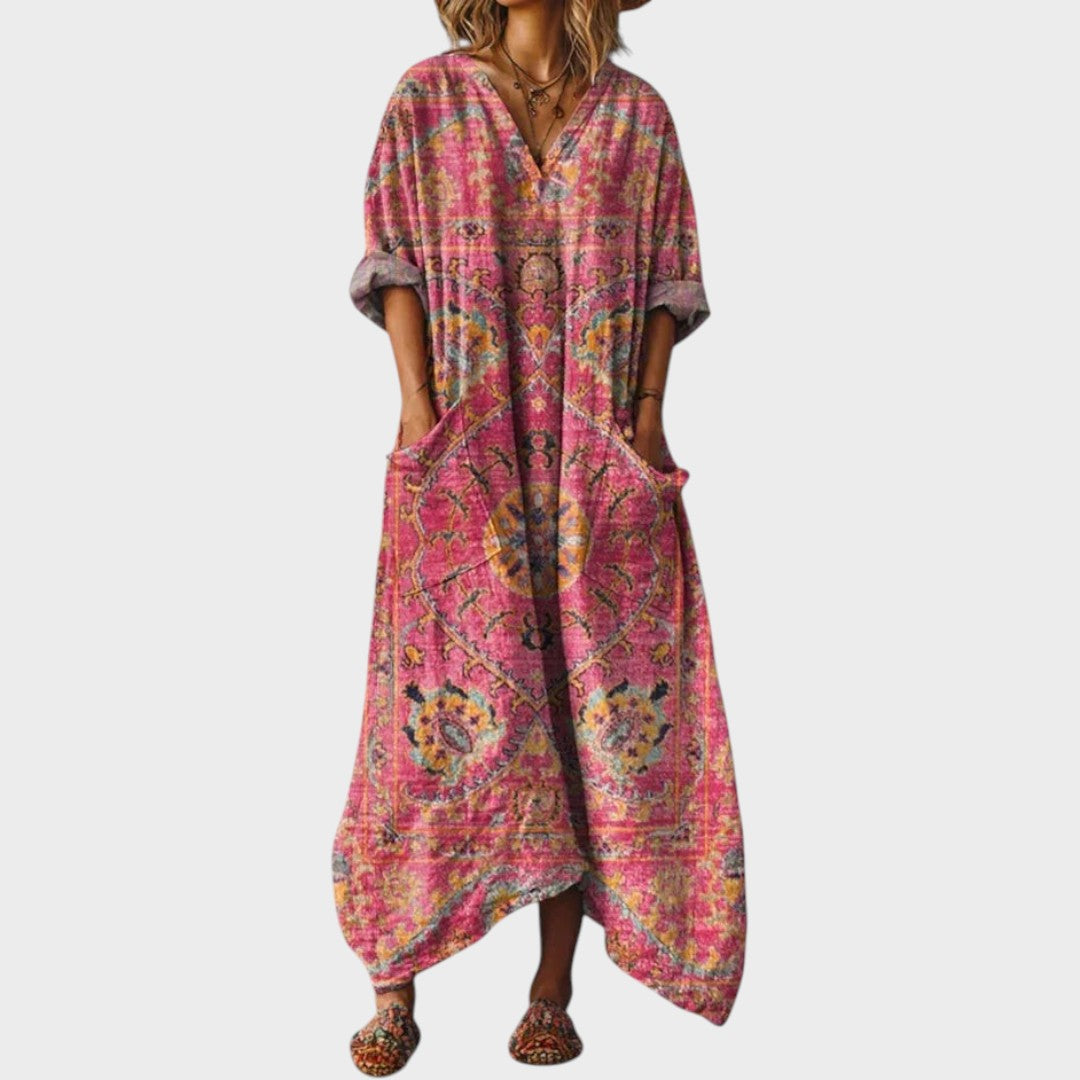 Milena | Wide Boho Jumpsuit