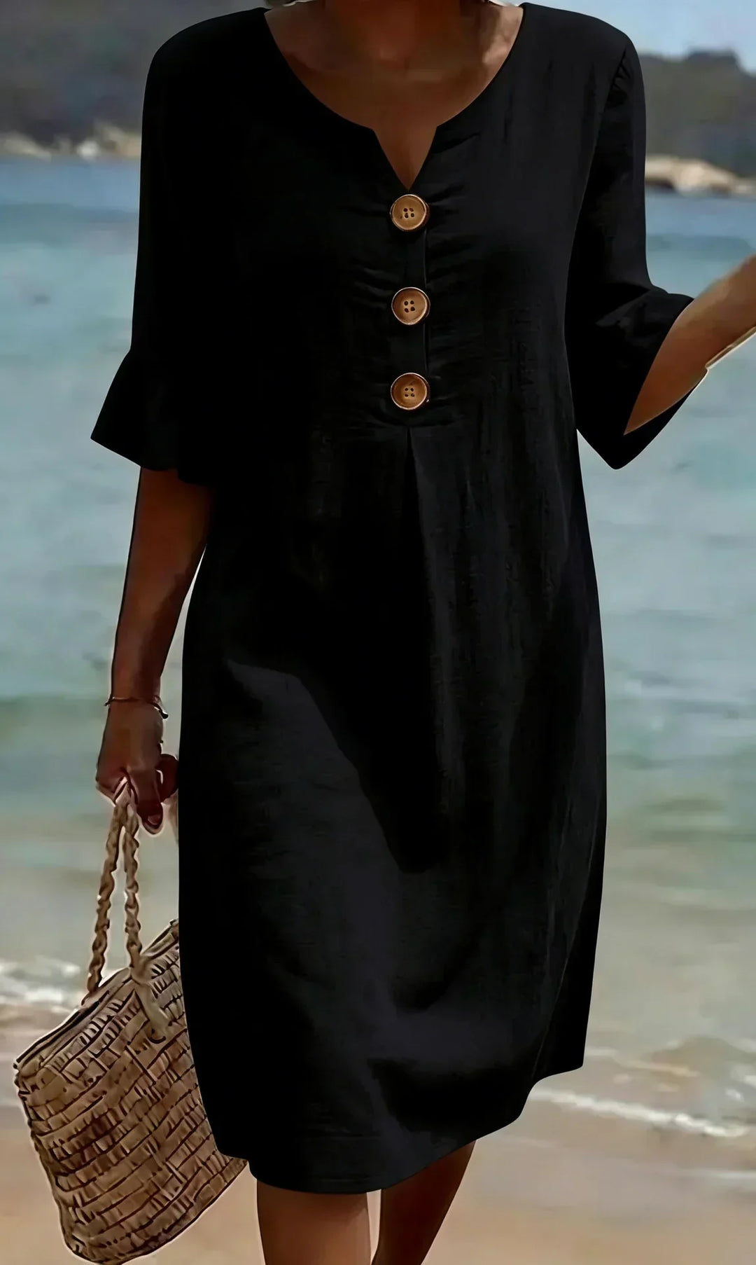 Radmila | Textured Long Sleeve Dress