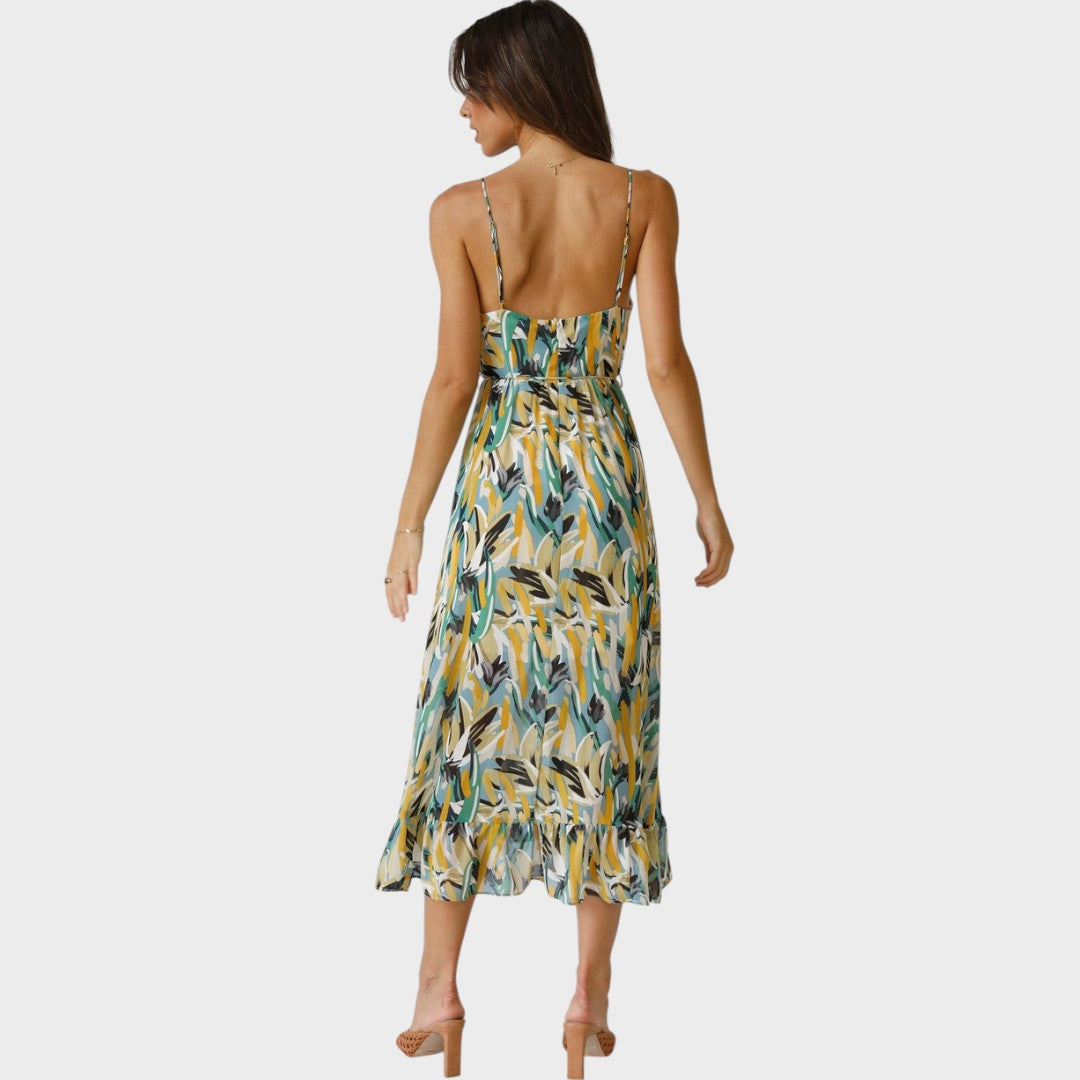 Milou | Midi dress with straps