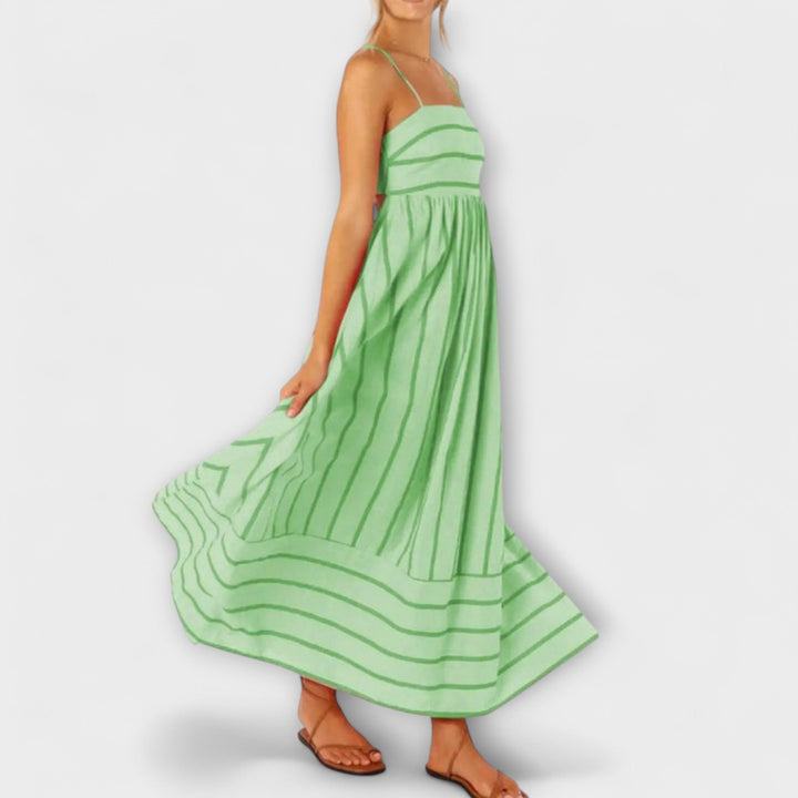 Svea | Maxi Dress in Bare Bloom