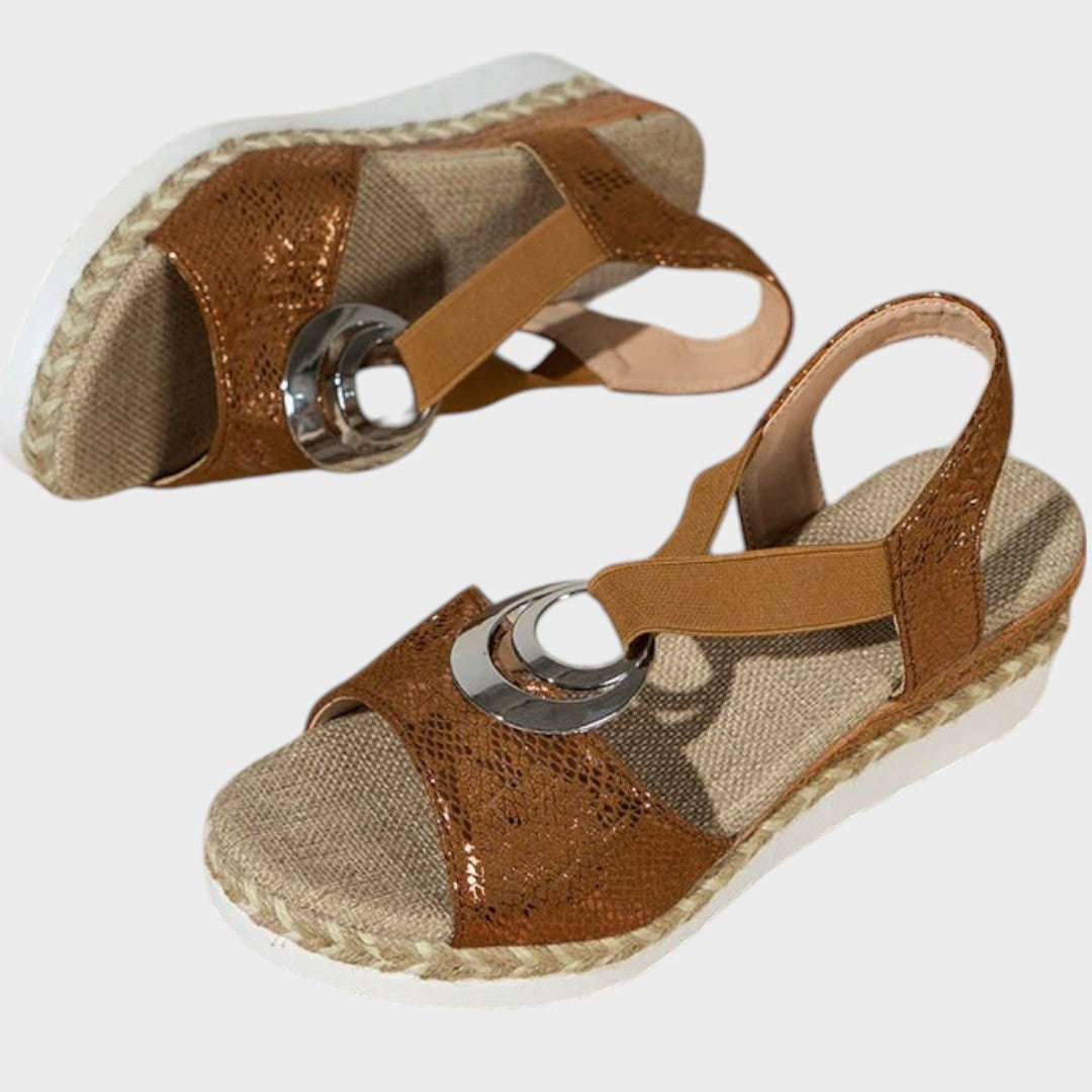 Emma | Orthopedic sandals with wedge heel