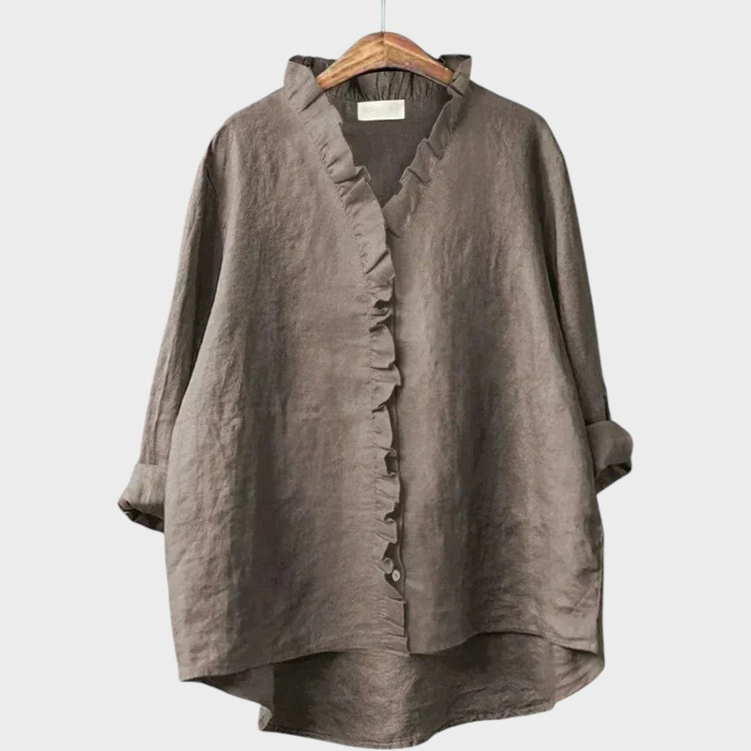 Ava | Elegant Breezy Summer Blouse