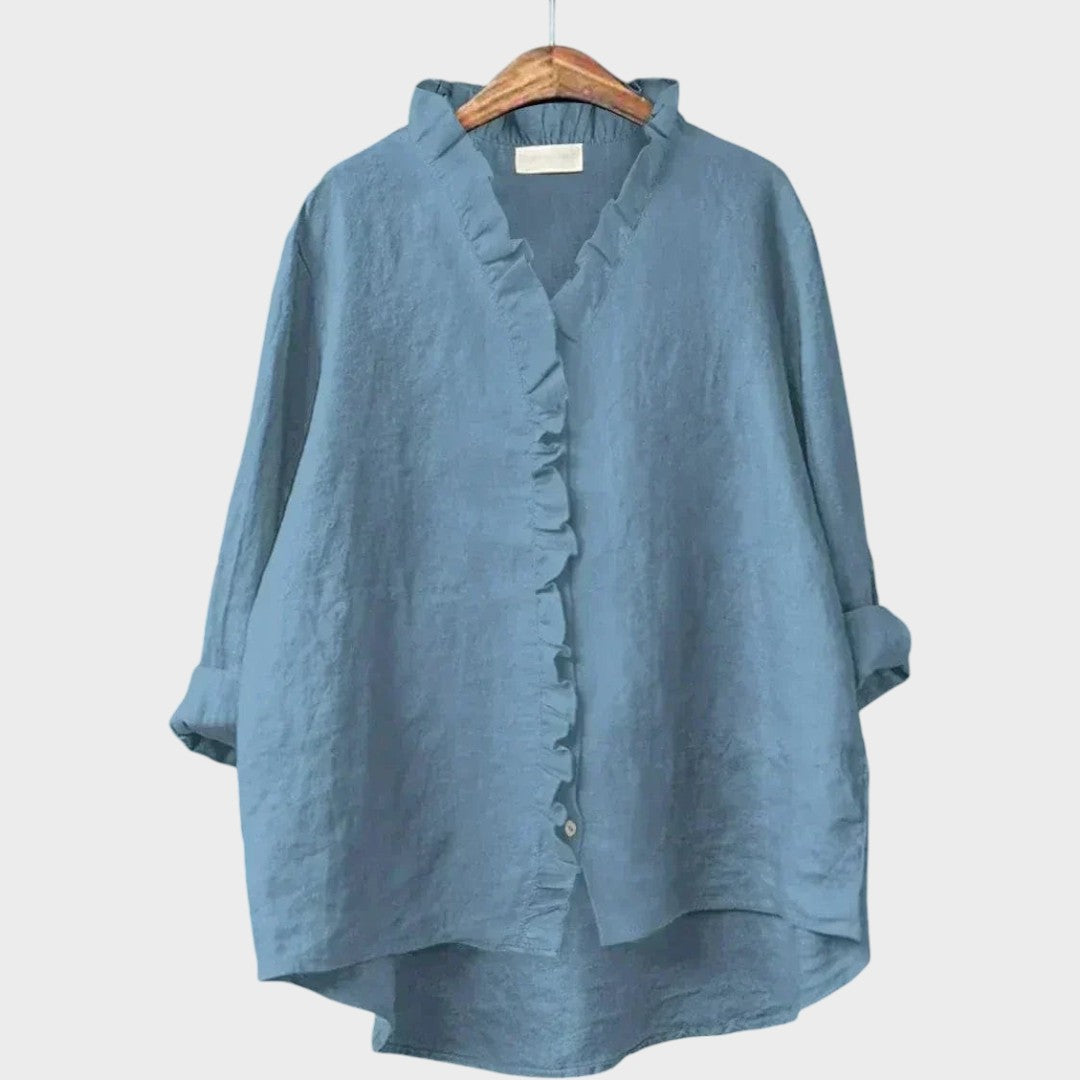 Ava | Elegant Breezy Summer Blouse