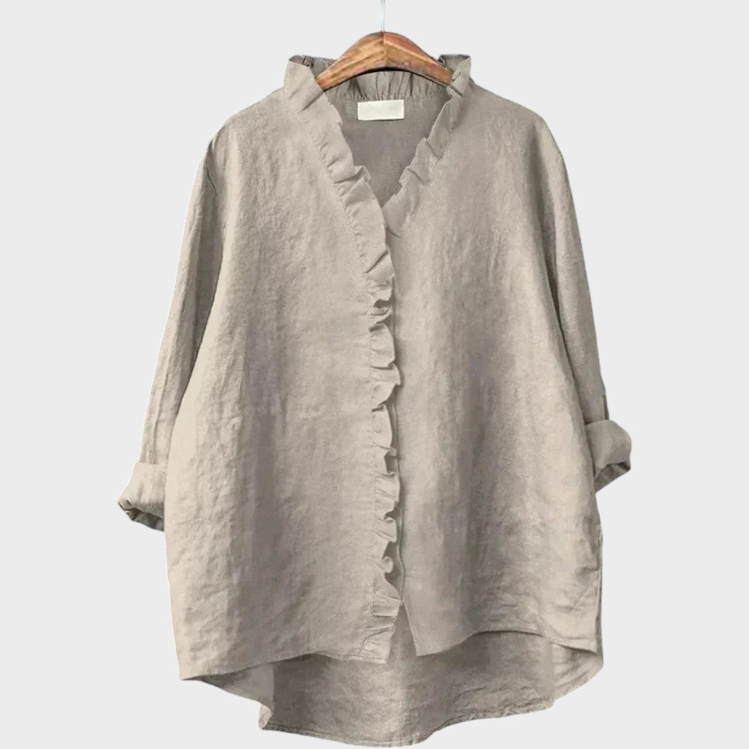 Ava | Elegant Breezy Summer Blouse