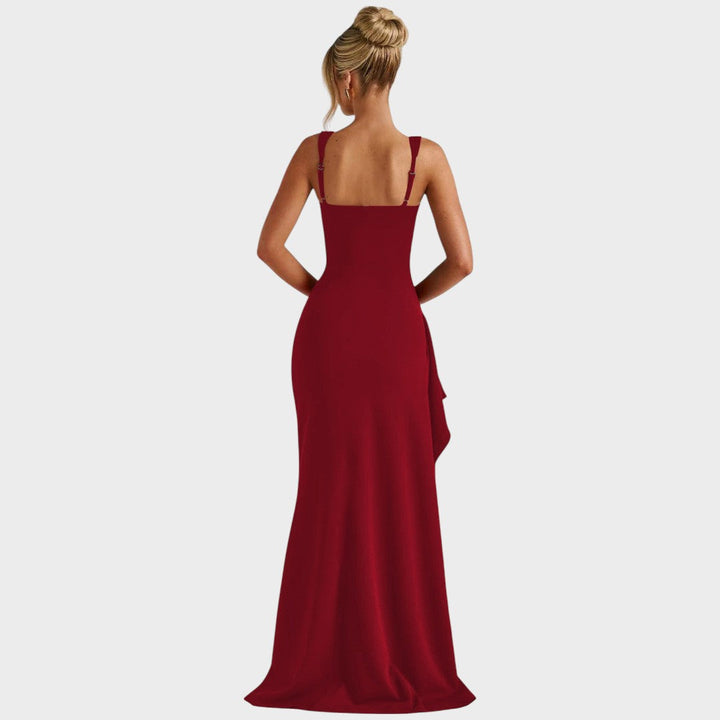 Zariani | Elegant Maxi Dress with Open Back