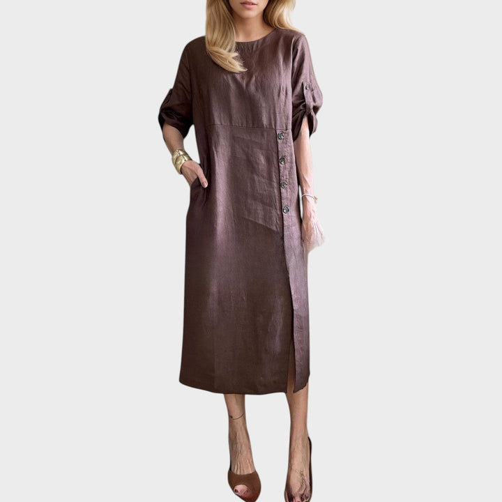 Adélia | Dress with Buttons