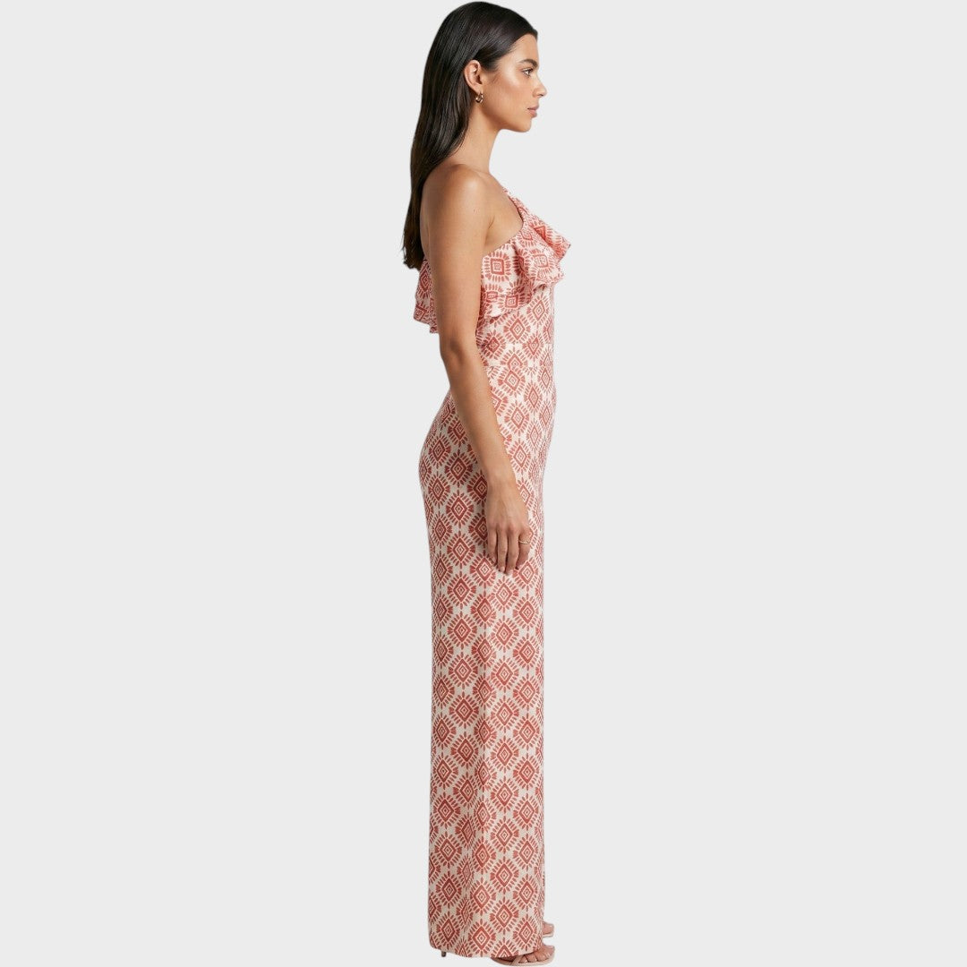 Éliette | Geometric Print Jumpsuit