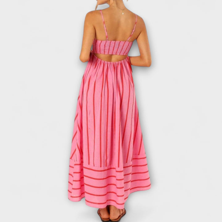 Svea | Maxi Dress in Bare Bloom
