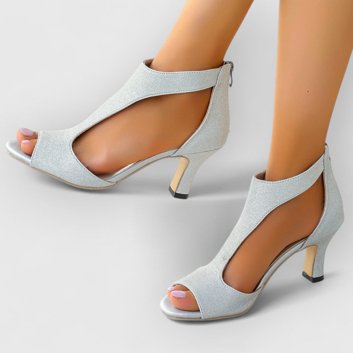 Nessa | Orthopedic Sandals with Heel and Cutout
