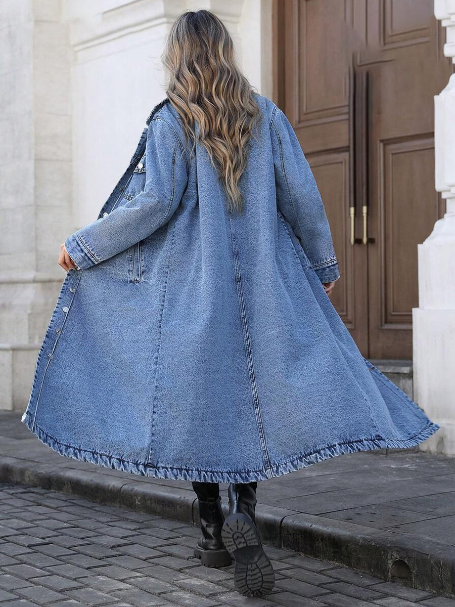 Maya Long Denim Jacket – Bella Taylor - New York