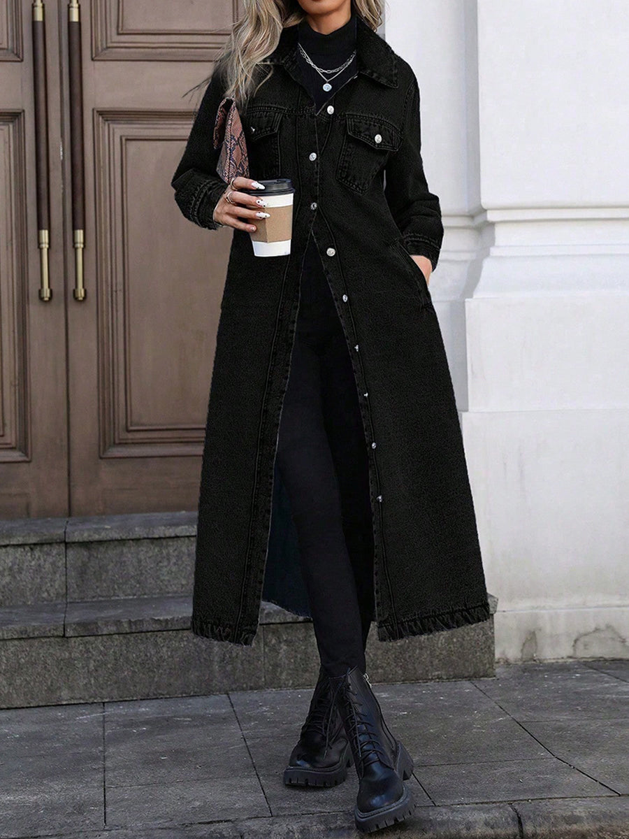 Maya Long Denim Jacket – Bella Taylor - New York